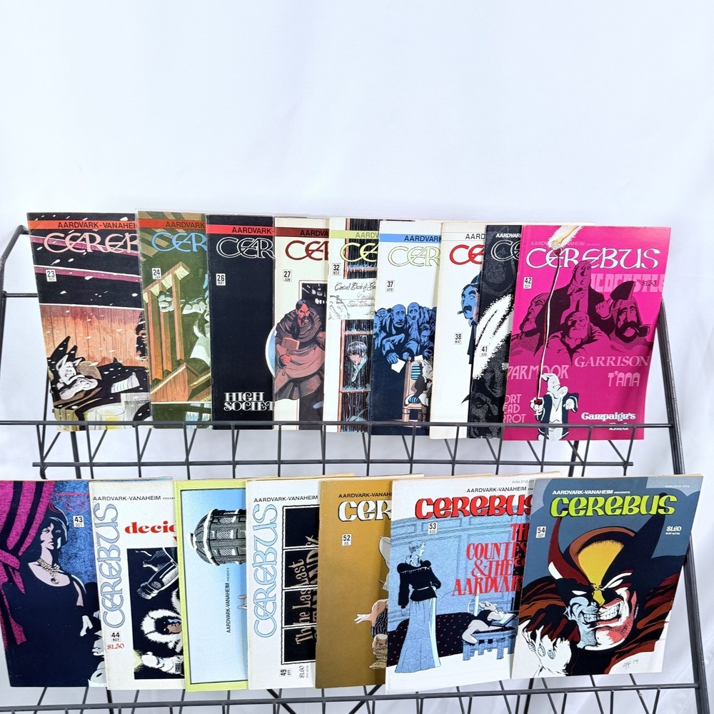 Cerebus the Aardvark 23-24 26-27 32 37-34 41-44 48-49 52-54 Lot Vanaheim Sim